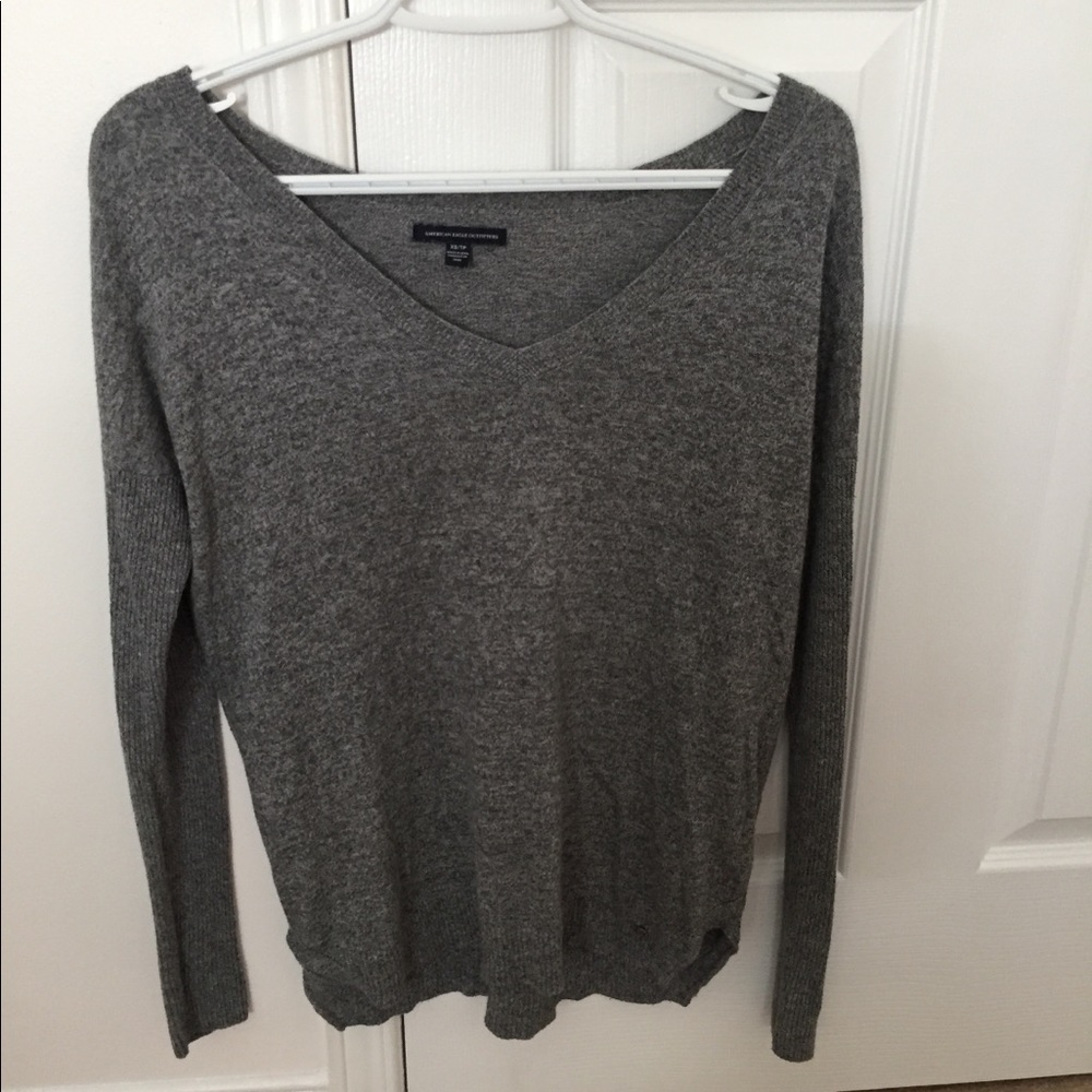 Light knight sweater